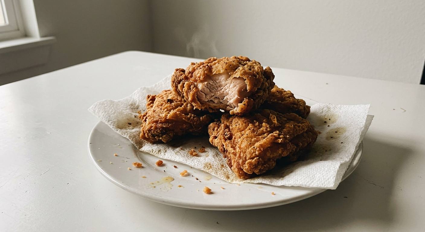 カリカリに揚げたサザンフライドチキン